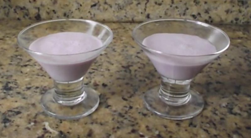mousse de ricota