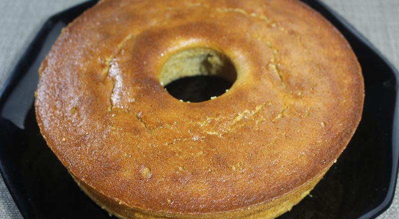 Bolo de Amendoim Low Carb